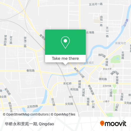 华桥永和景苑一期 map