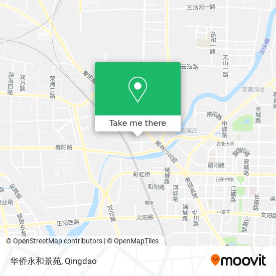 华侨永和景苑 map