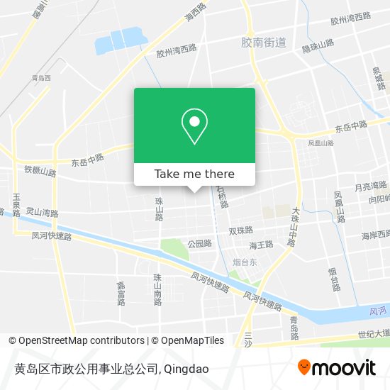 黄岛区市政公用事业总公司 map