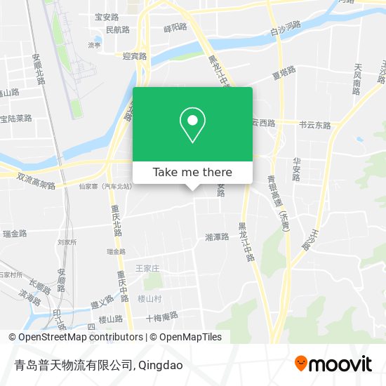 青岛普天物流有限公司 map