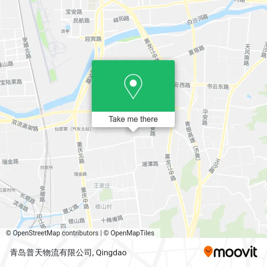 青岛普天物流有限公司 map