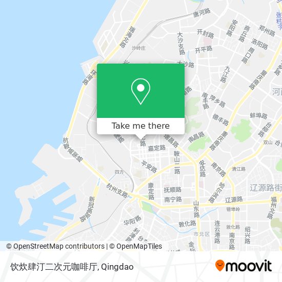 饮炊肆汀二次元咖啡厅 map