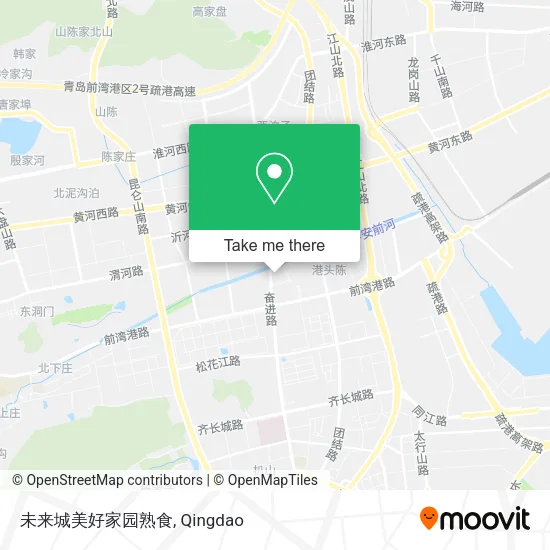 未来城美好家园熟食 map