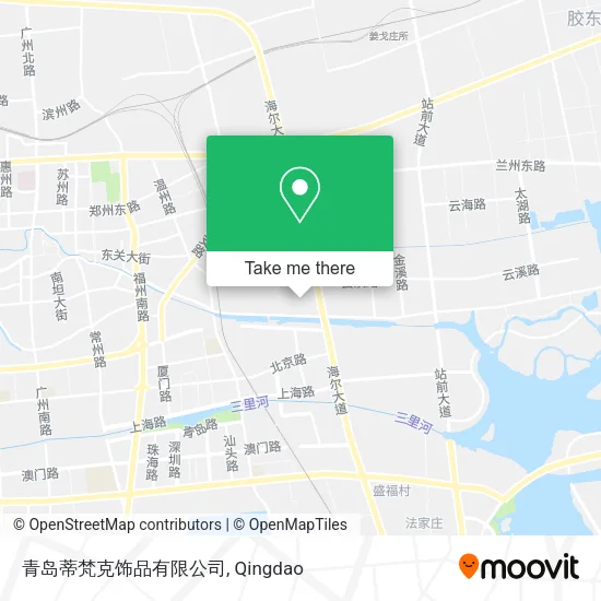 青岛蒂梵克饰品有限公司 map