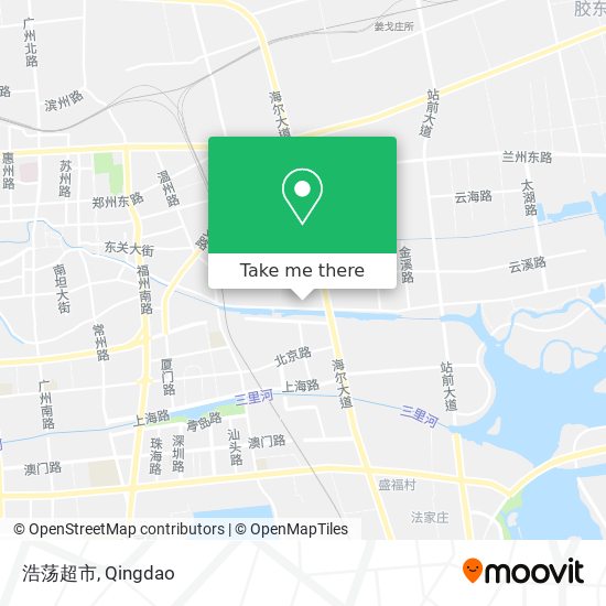 浩荡超市 map
