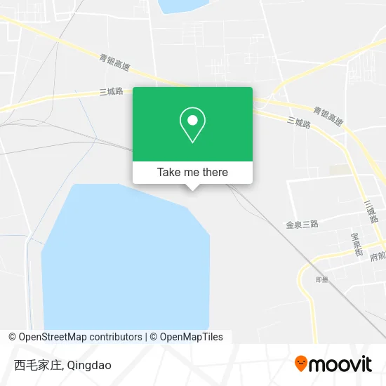 西毛家庄 map