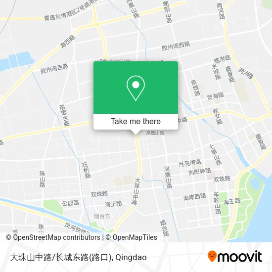 大珠山中路/长城东路(路口) map