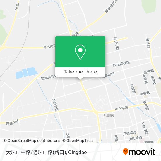 大珠山中路/隐珠山路(路口) map