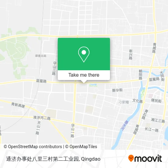 通济办事处八里三村第二工业园 map
