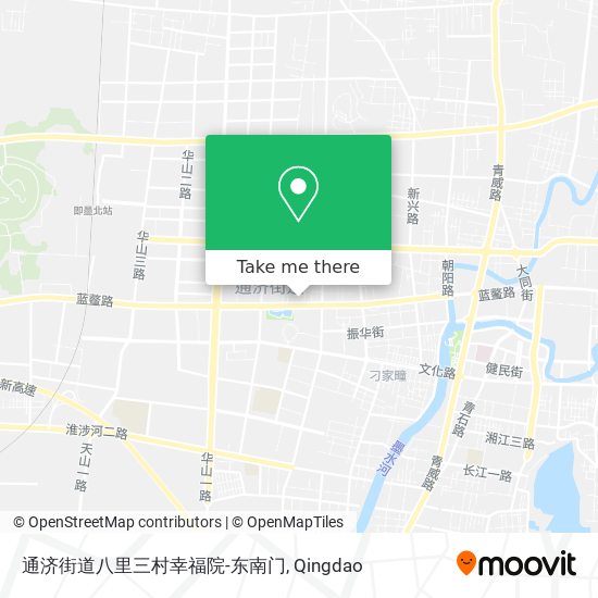 通济街道八里三村幸福院-东南门 map