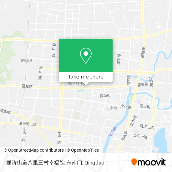 通济街道八里三村幸福院-东南门 map