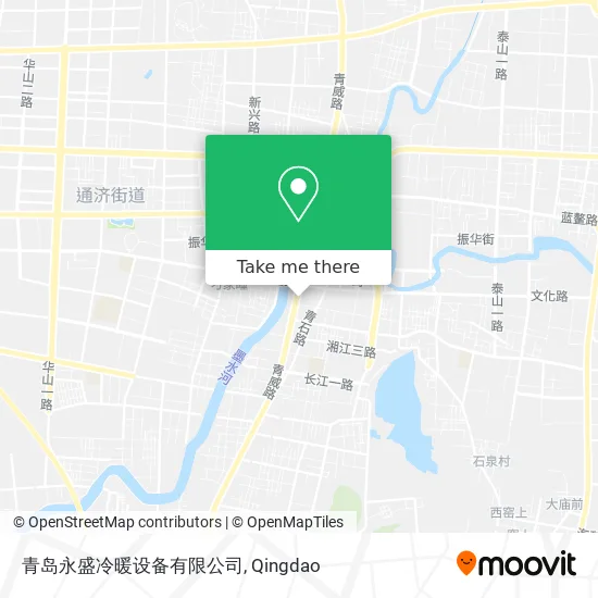 青岛永盛冷暖设备有限公司 map