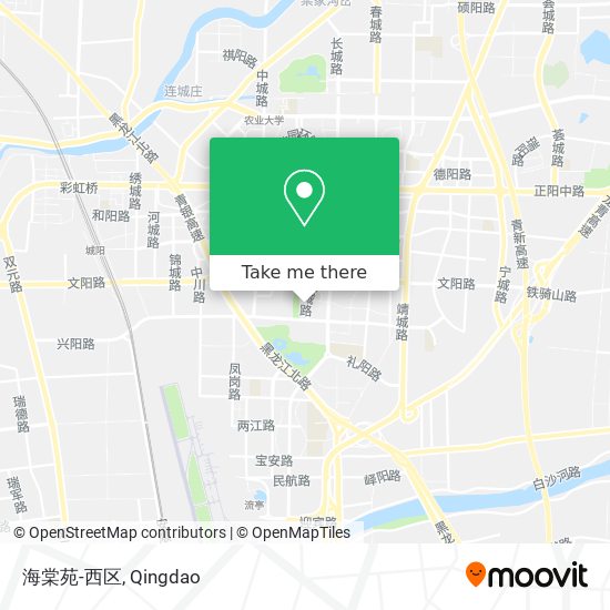 海棠苑-西区 map
