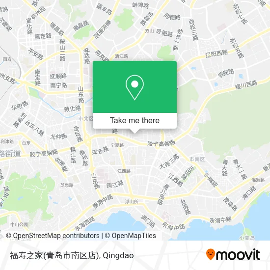 福寿之家(青岛市南区店) map