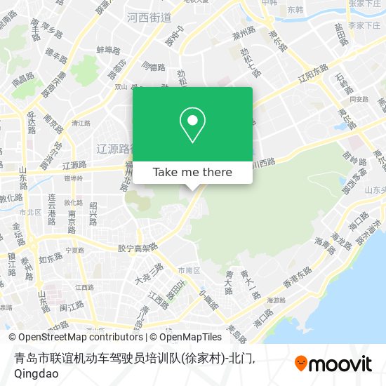 青岛市联谊机动车驾驶员培训队(徐家村)-北门 map