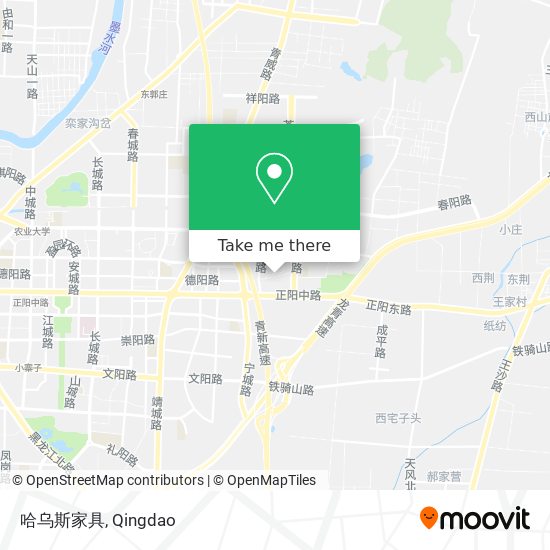 哈乌斯家具 map