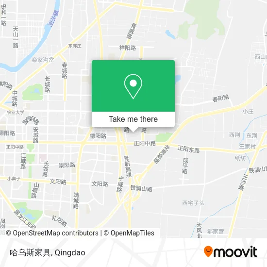 哈乌斯家具 map