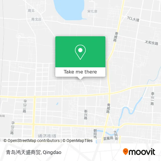 青岛鸿天盛商贸 map