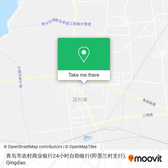 青岛市农村商业银行24小时自助银行(即墨兰村支行) map