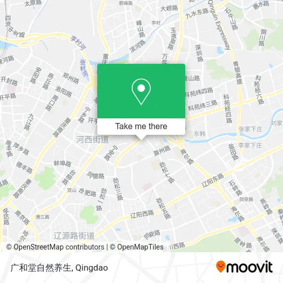广和堂自然养生 map