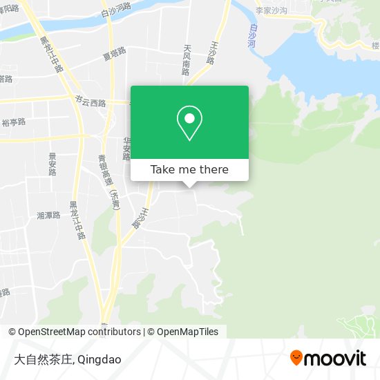 大自然茶庄 map