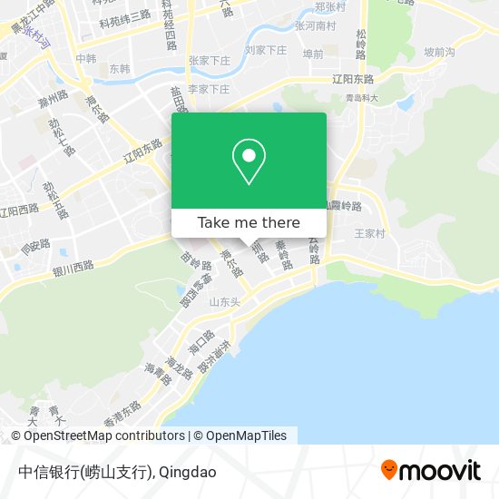 中信银行(崂山支行) map