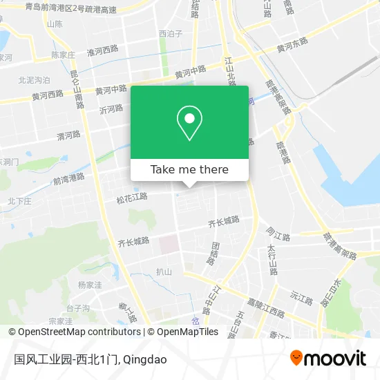 国风工业园-西北1门 map