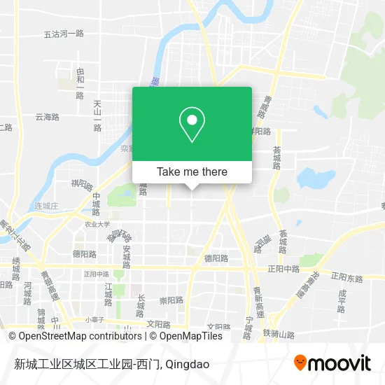 新城工业区城区工业园-西门 map