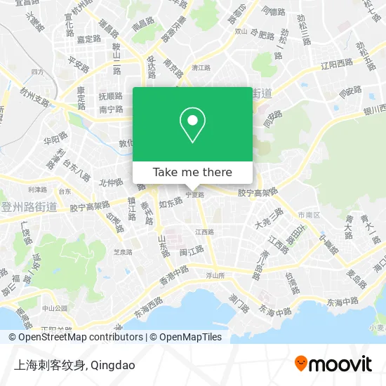 上海刺客纹身 map