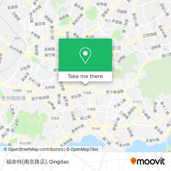 福奈特(南京路店) map