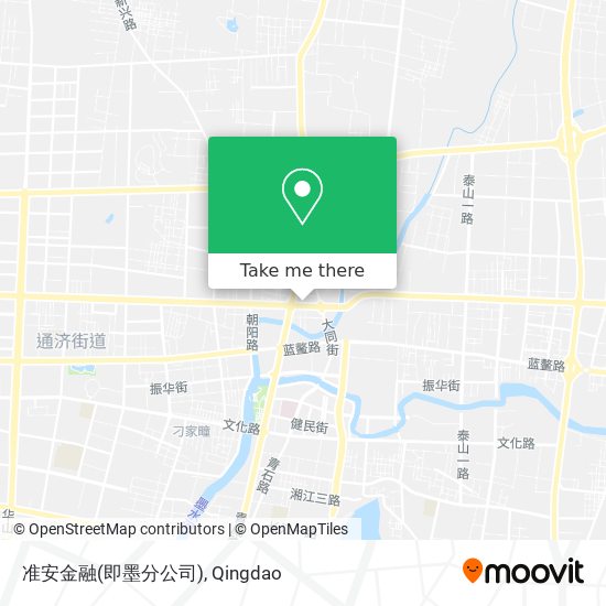 准安金融(即墨分公司) map