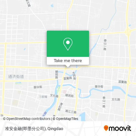 准安金融(即墨分公司) map