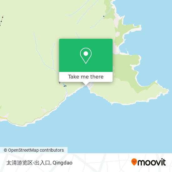 太清游览区-出入口 map