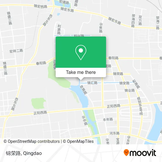 锦荣路 map