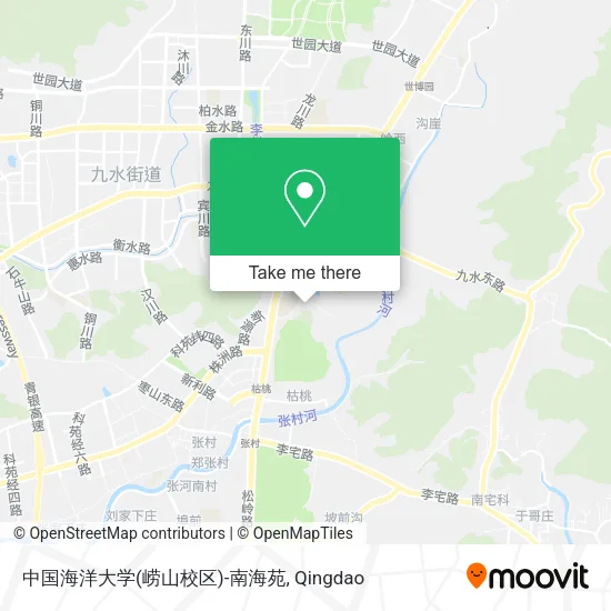 中国海洋大学(崂山校区)-南海苑 map