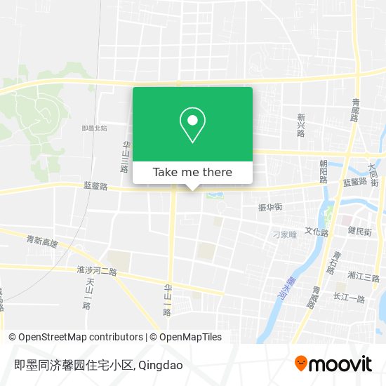 即墨同济馨园住宅小区 map