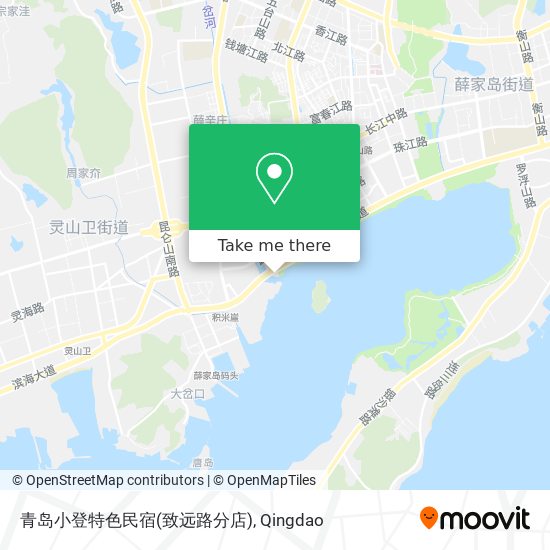 青岛小登特色民宿(致远路分店) map