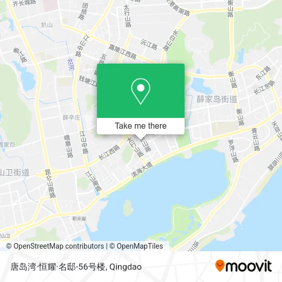 唐岛湾·恒耀·名邸-56号楼 map