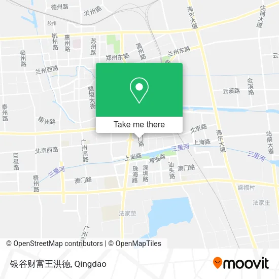 银谷财富王洪德 map