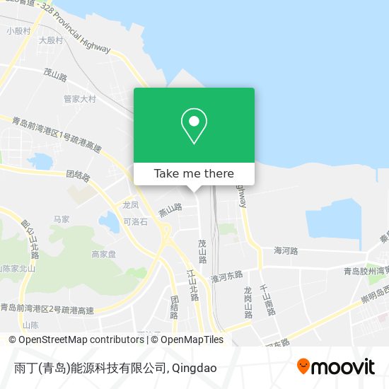 雨丁(青岛)能源科技有限公司 map