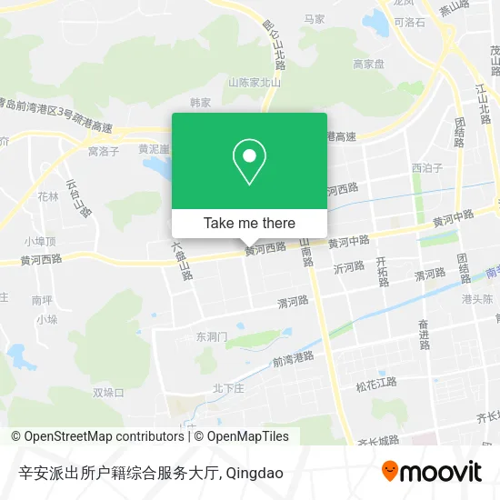 辛安派出所户籍综合服务大厅 map