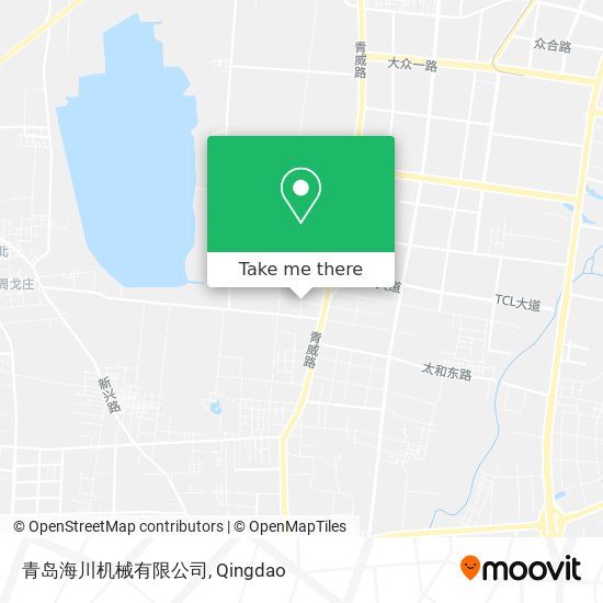 青岛海川机械有限公司 map