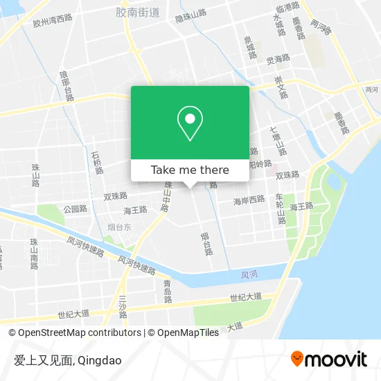 爱上又见面 map