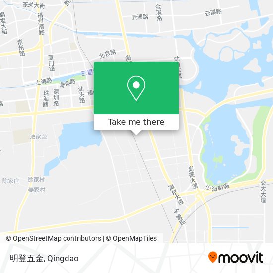 明登五金 map