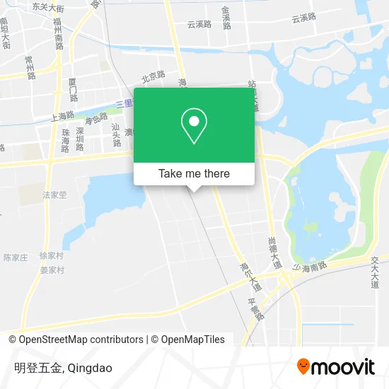 明登五金 map