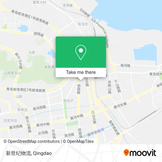 新世纪物流 map