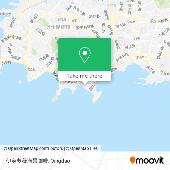 伊美萝薇海景咖啡 map