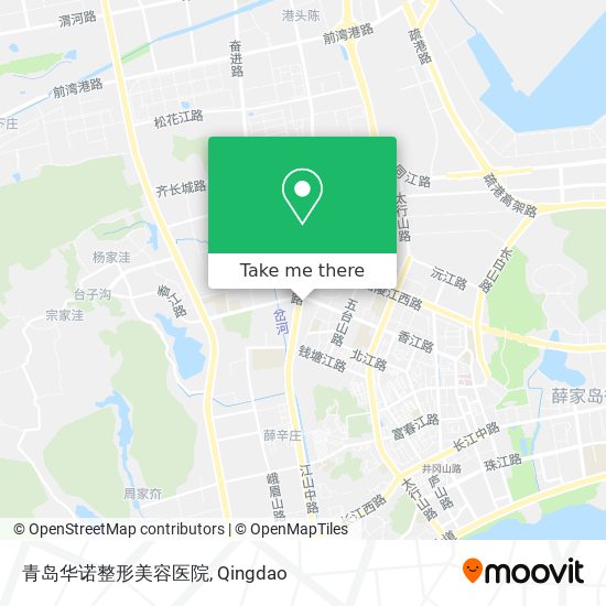 青岛华诺整形美容医院 map