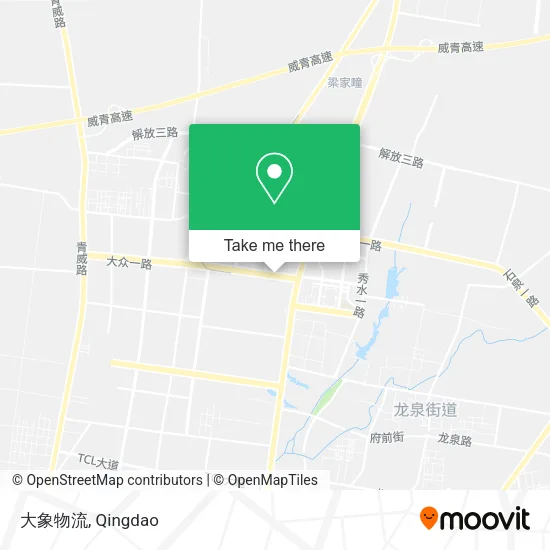 大象物流 map
