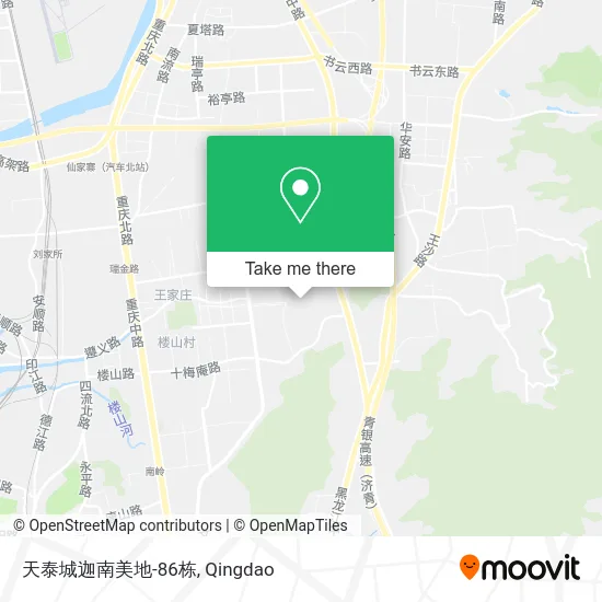 天泰城迦南美地-86栋 map